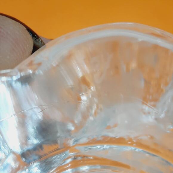 Set of 3 Eden Swedish Glass votive candle holders Signed Orrefors ca:1981-2001 - Picture 16 of 16